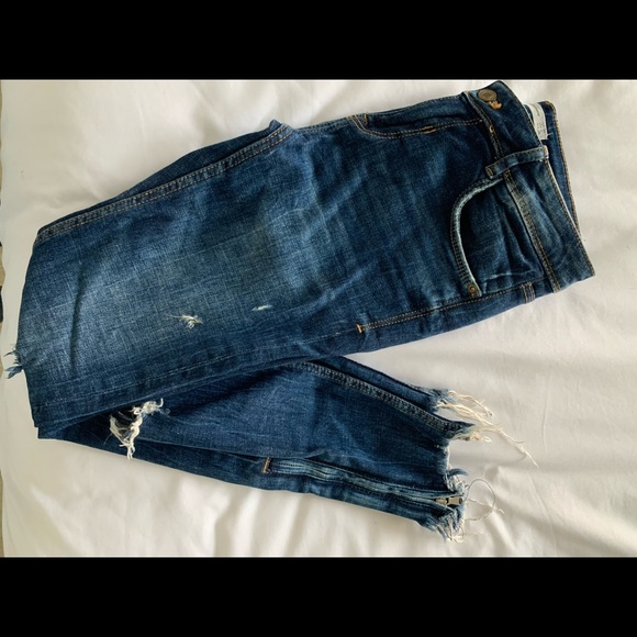 Zara destroyed jeans